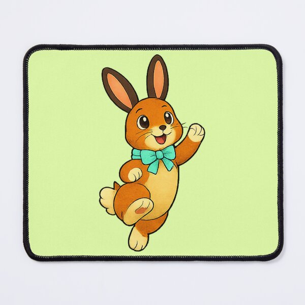 Item preview, Benni the rabbit hops designed and sold by BecauseYouCan.