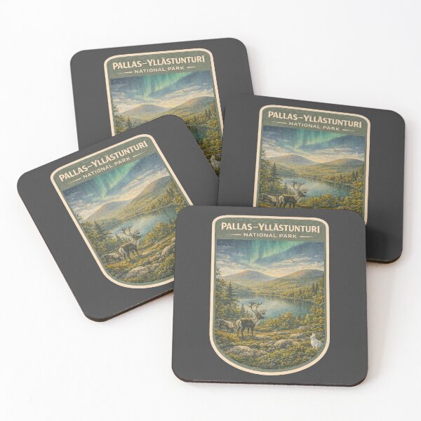Item preview, Vintage Finland National Park Travel Print: Pallas–Yllästunturi  designed and sold by PinUpPizzazz.
