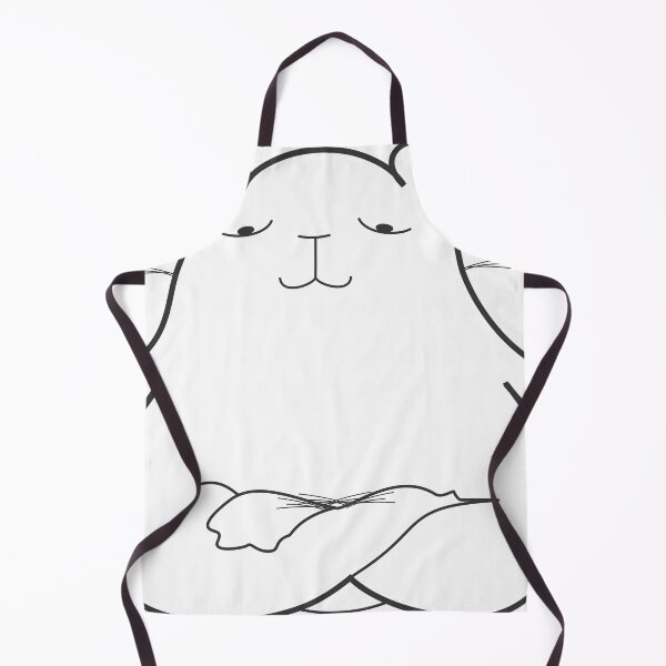 Item preview, cat yoga cute art design  designed and sold by Artist300DPI.