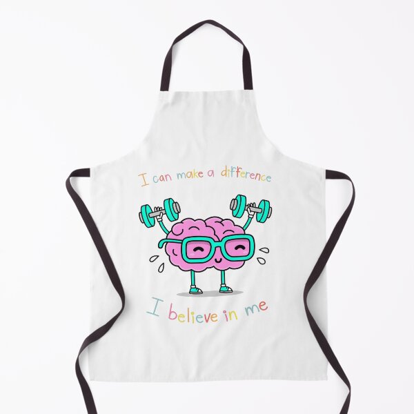 Item preview, Believe in Yourself Cute Brain Motivation designed and sold by Emianartstudio.