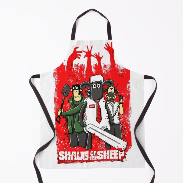 Item preview, Shaun of the Sheep Parody Shirt | Funny Zombie Sheep Horror Graphic Tee | Farm Comedy Design designed and sold by GarnerSupplyCo.