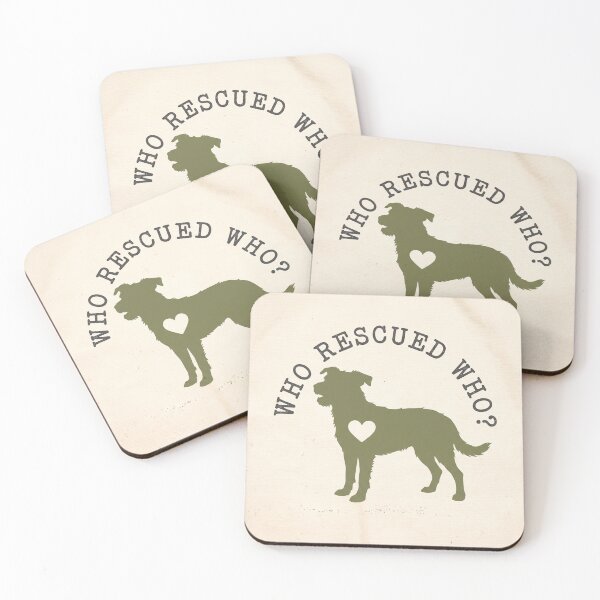Item preview, Who Rescued Who Shirt | Rescue Dog Lover Shelter Pet Graphic Tee designed and sold by DmaarGroup.