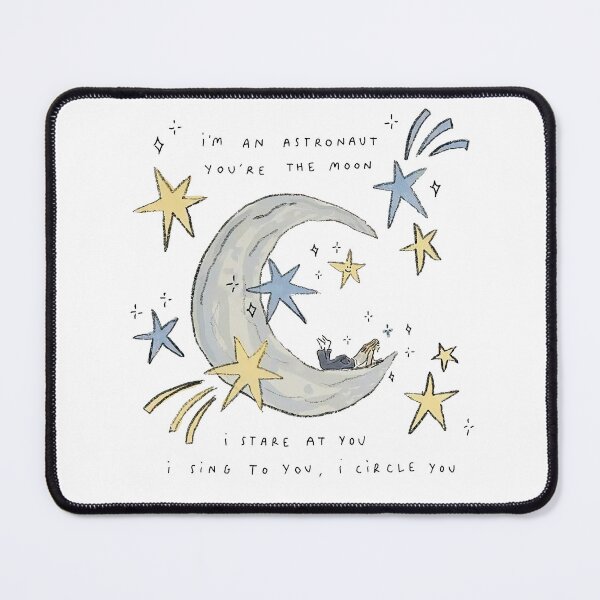 Item preview, Astronaut The Great Divide Tour Album Cover Quotes Fan Art designed and sold by AngieHouckOne.
