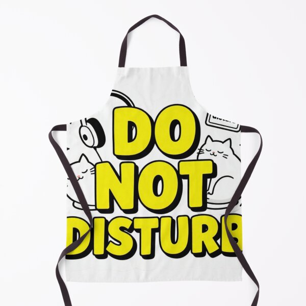 Item preview, Cute Cartoon Cat Do Not Disturb Gaming & Music Aesthetic designed and sold by DoodleIntricate.