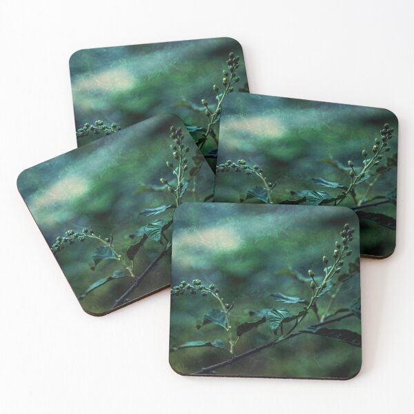 Item preview, Dark Green Botanical Wall Art | Moody Nature Print designed and sold by WitchyBotanicaArt.