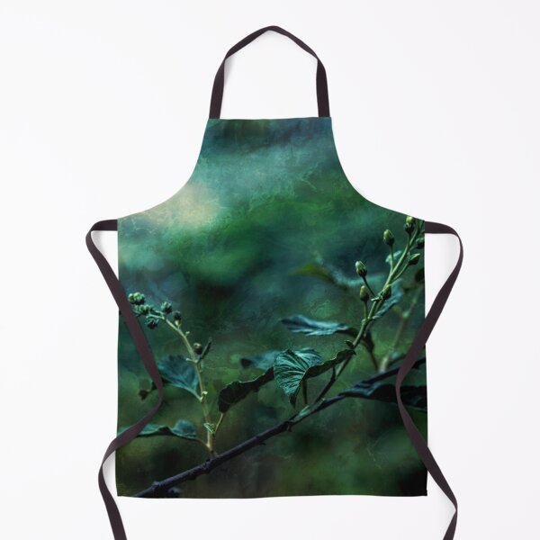 Item preview, Dark Green Botanical Wall Art | Moody Nature Print designed and sold by WitchyBotanicaArt.