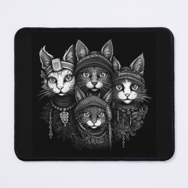 Item preview, Ornate Fantasy Cats in Royal Warrior Armor designed and sold by inkoutninja.