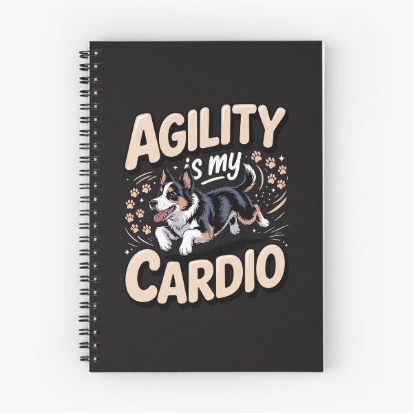 Item preview, Agility Is My Cardio Border Collie Dog Agility Herding Dog Lover Gift designed and sold by kiralynstration.