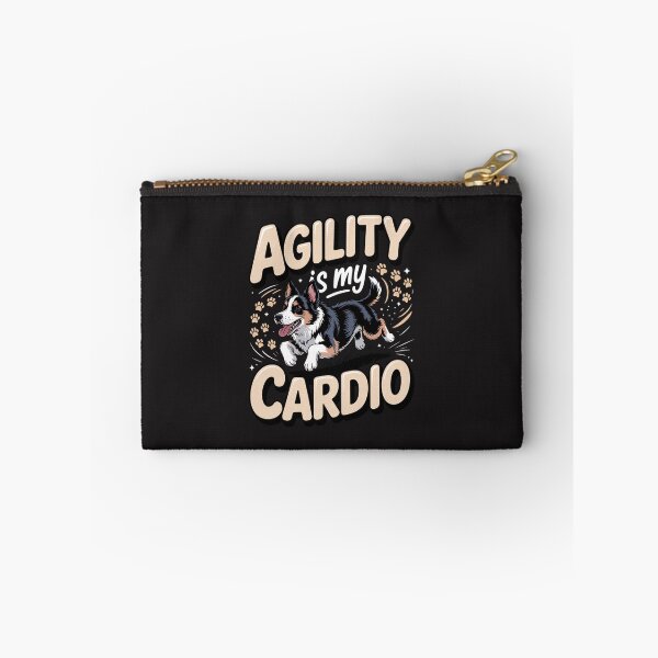 Item preview, Agility Is My Cardio Border Collie Dog Agility Herding Dog Lover Gift designed and sold by kiralynstration.