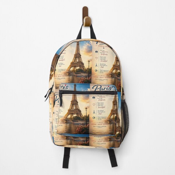Item preview, Welcome to Paris - City of Light Travel Quote Art designed and sold by PrintableArt123.