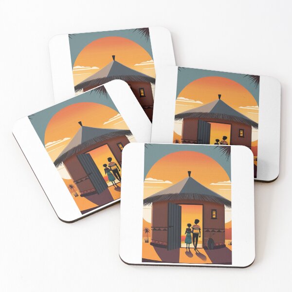 Item preview, Art - African Landscape, Afro-Bohemian Vibe designed and sold by Reverso-Design.