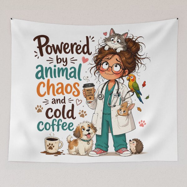 Item preview, Powered by Animal Chaos and Cold Coffee designed and sold by Day Dreamer.