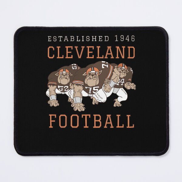 Item preview, Three Angry Cartoon Bulldogs Wearing Brown and Orange designed and sold by 19moudey.