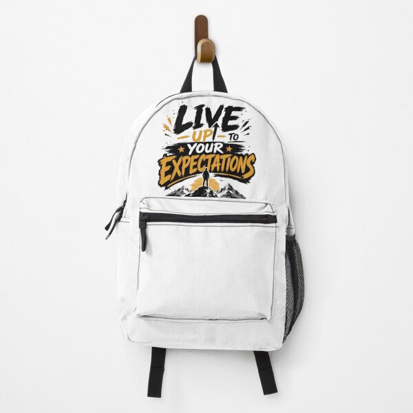 Item preview, Live Up To Your Expectations | Bold Motivational Typography | Streetwear Inspiration designed and sold by Lovestickerco.
