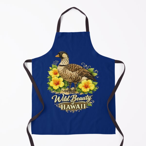 Item preview, Wild Beauty Hawaiian Goose And Golden Hibiscus designed and sold by taiche.