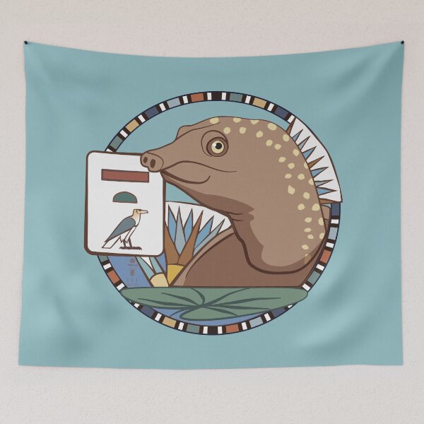 Item preview, Ancient Egyptian Turtle mascot designed and sold by Aakheperure.