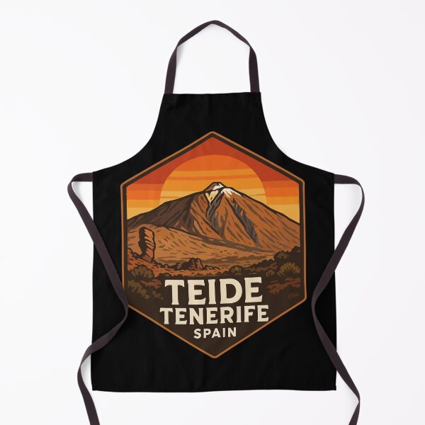 Item preview, Mount Teide Volcano Tenerife Retro Travel designed and sold by TomFrontierArt.