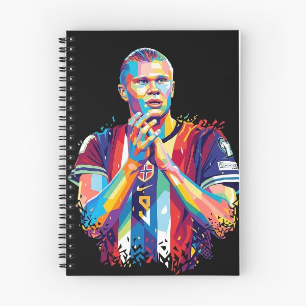 Item preview, Erling Haaland WPAP Potrait Art designed and sold by mazyoy.