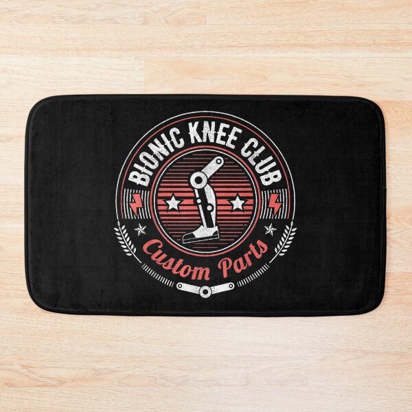 Item preview, Bionic Knee Club Custom Parts Knee Replacement Graphic T-Shirt designed and sold by LillyCustomTees.