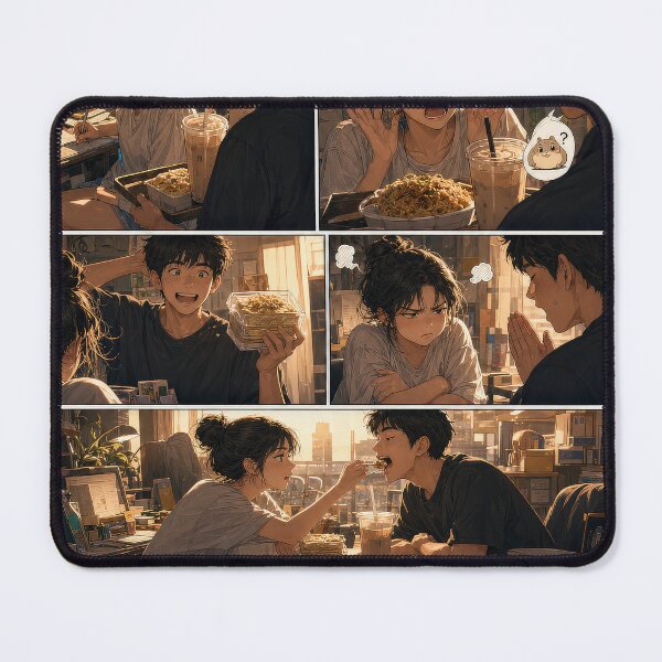 Item preview, Student Life Cozy Reading Room Comic Print designed and sold by Grafititee.