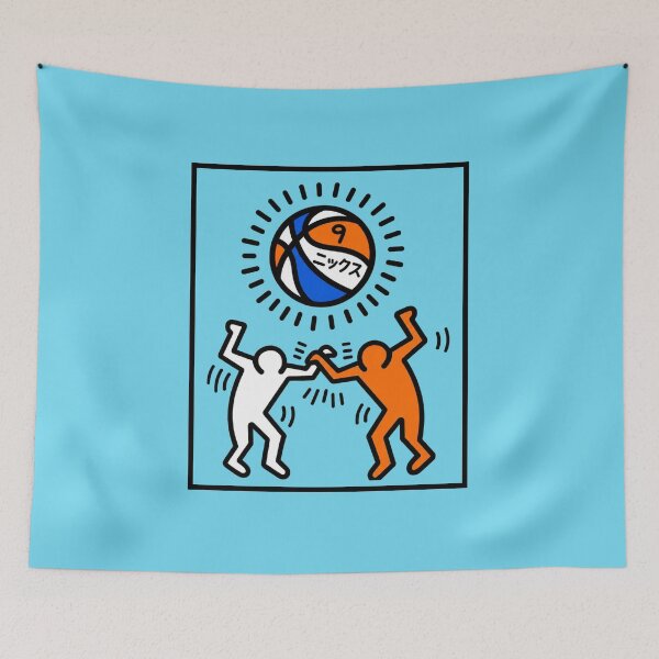 Item preview, Keith Haring Vintage Japan Knicks Logo Classic designed and sold by resmawaima.