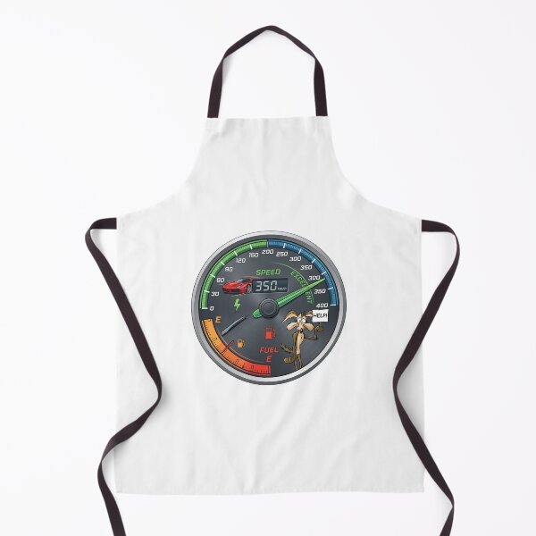 Item preview, Max Speed Empty Tank Funny Car Sports Car Speedometer Cartoon designed and sold by MottotoTech.