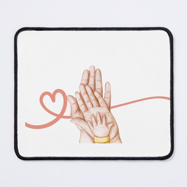 Item preview, A Mother's Love in Every Touch | Family Hands Watercolor Wall Art designed and sold by Velmart.