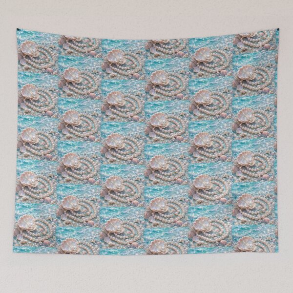 Item preview, Seaside treasures and pearls in light designed and sold by HemaGoutham.