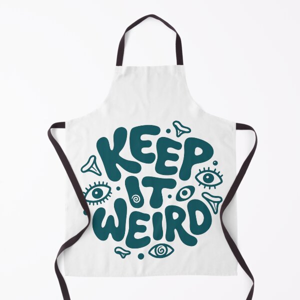 Item preview, Keep It Weird Retro Groovy Quote designed and sold by teeperfect.