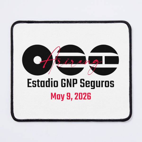 Item preview, BTS Arirang World Tour Estadio GNP Seguros D2 designed and sold by MochiNelly Designs.