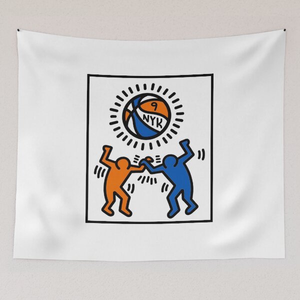 Item preview, Keith Haring Vintage New York Knicks Logo Classic designed and sold by resmawaima.