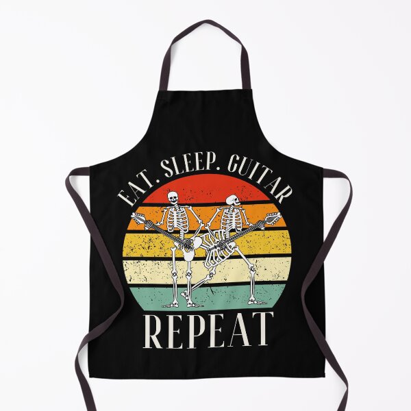 Item preview, Eat. Sleep. Guitar. Repeat Skeleton Design designed and sold by OldSkullDesigns.