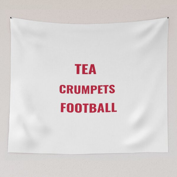 Item preview, TEA CRUMPETS FOOTBALL Shirt – British Classic Tee | Uncle Jichuan designed and sold by Uncle-Jichuan.