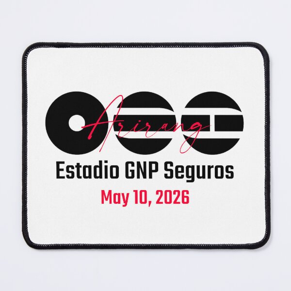 Item preview, BTS Arirang World Tour Estadio GNP Seguros D3 designed and sold by MochiNelly Designs.