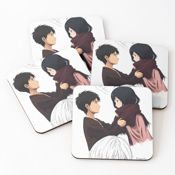 Item preview, Eren & Mikasa | Eternal Bonds | Anime Inspired Wall Art & Poster designed and sold by Day Dreamer.