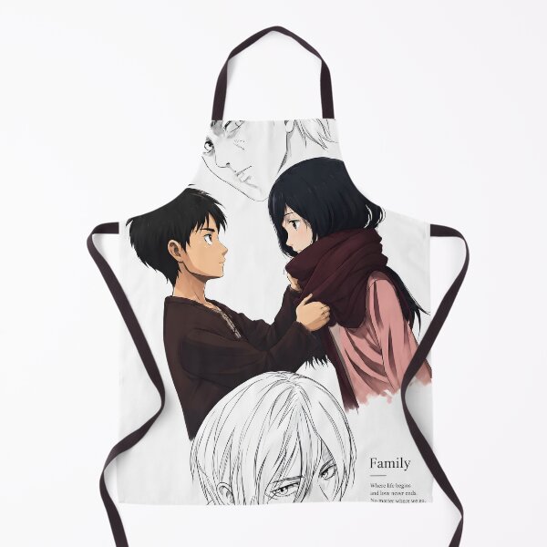 Item preview, Eren & Mikasa | Eternal Bonds | Anime Inspired Wall Art & Poster designed and sold by Day Dreamer.