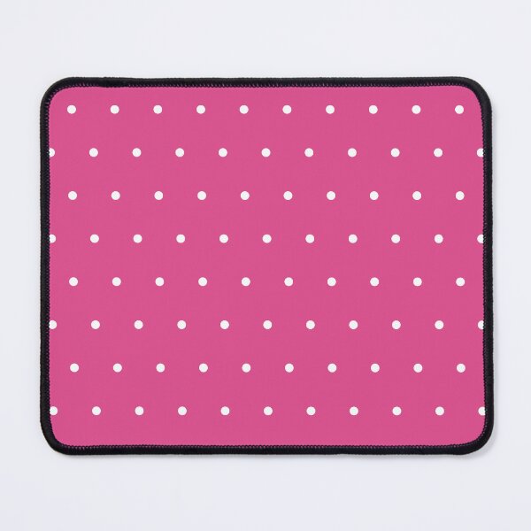 Item preview, Hot Pink and White micro dots designed and sold by pattern-archive.