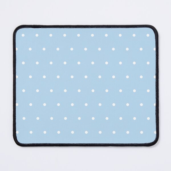 Item preview, Ice Blue and White micro dots designed and sold by pattern-archive.
