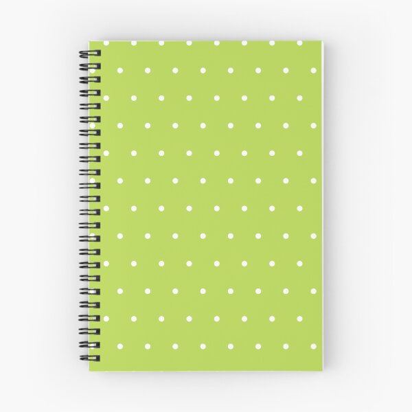 Item preview, Lime and White micro dots designed and sold by pattern-archive.