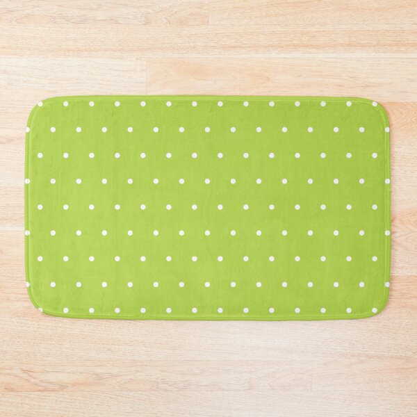 Item preview, Lime and White micro dots designed and sold by pattern-archive.