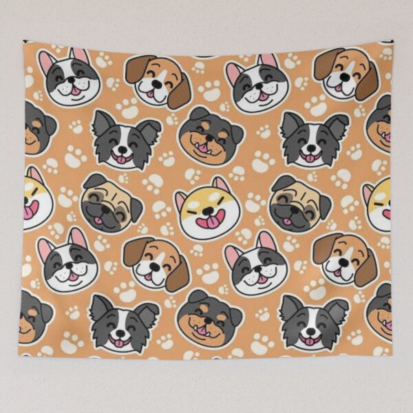Item preview, dogs pattern designed and sold by pksart1.