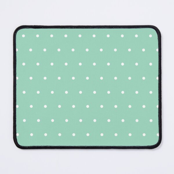 Item preview, Mint and White micro dots designed and sold by pattern-archive.