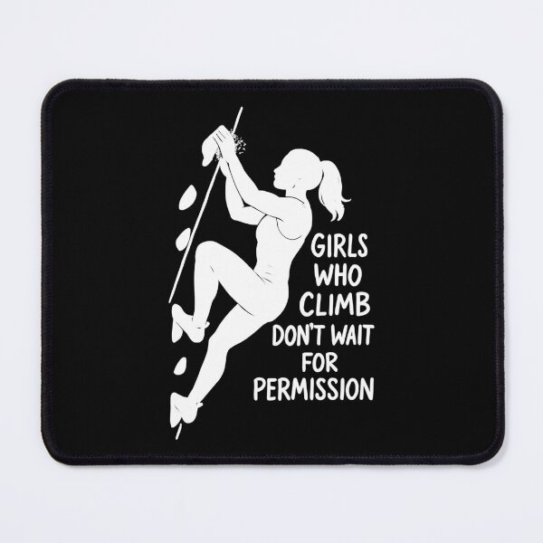 Item preview, Bouldering Silhouette: Girls Who Climb Shirt designed and sold by Pineapple-Tree.