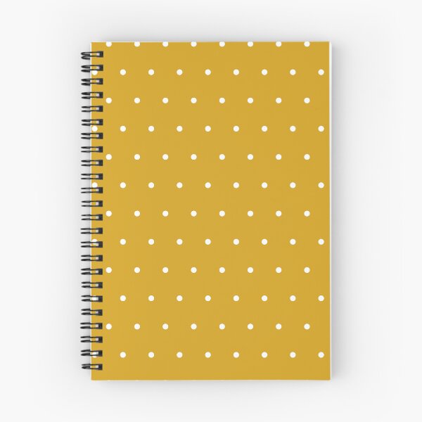 Item preview, Mustard and White micro dots designed and sold by pattern-archive.
