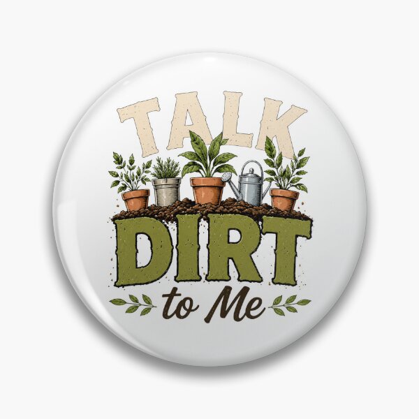Item preview, Talk Dirt To Me Gardening Shirt - Vintage Potted Plants Graphic Tee - Funny Gardener Gift, Retro Botanical T-Shirt, Plant Lover Apparel, Houseplant Hobbyist T-Shirt designed and sold by justyna-s28.