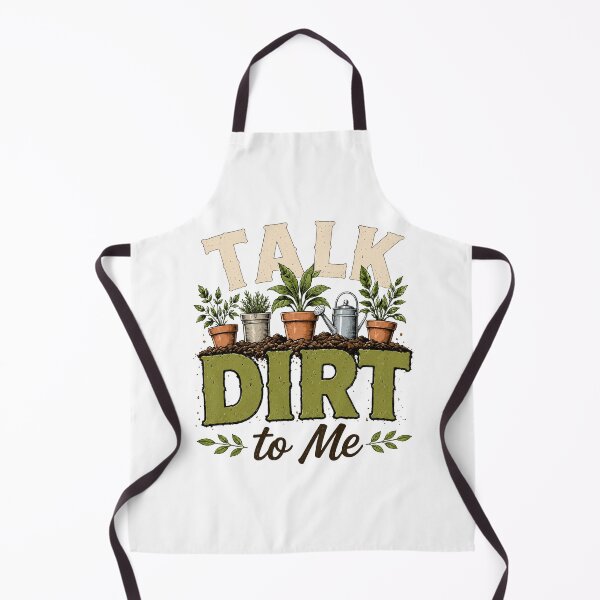 Item preview, Talk Dirt To Me Gardening Shirt - Vintage Potted Plants Graphic Tee - Funny Gardener Gift, Retro Botanical T-Shirt, Plant Lover Apparel, Houseplant Hobbyist T-Shirt designed and sold by justyna-s28.
