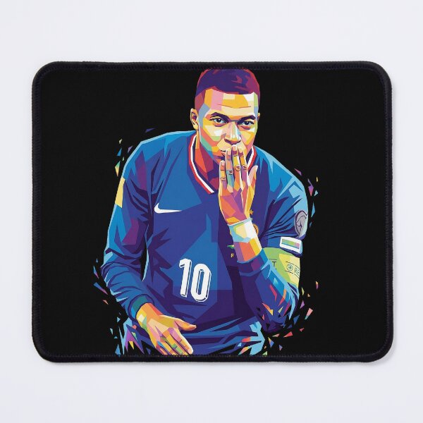 Item preview, Mbappe WPAP Potrait Art designed and sold by mazyoy.