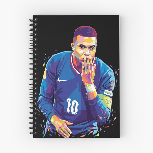 Item preview, Mbappe WPAP Potrait Art designed and sold by mazyoy.