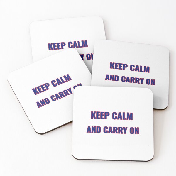 Item preview, KEEP CALM AND CARRY ON Shirt – British Classic Tee | Uncle Jichuan designed and sold by Uncle-Jichuan.