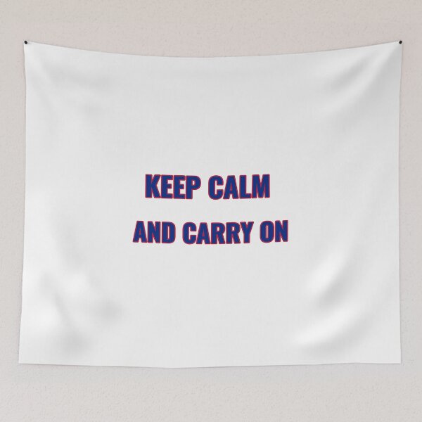Item preview, KEEP CALM AND CARRY ON Shirt – British Classic Tee | Uncle Jichuan designed and sold by Uncle-Jichuan.